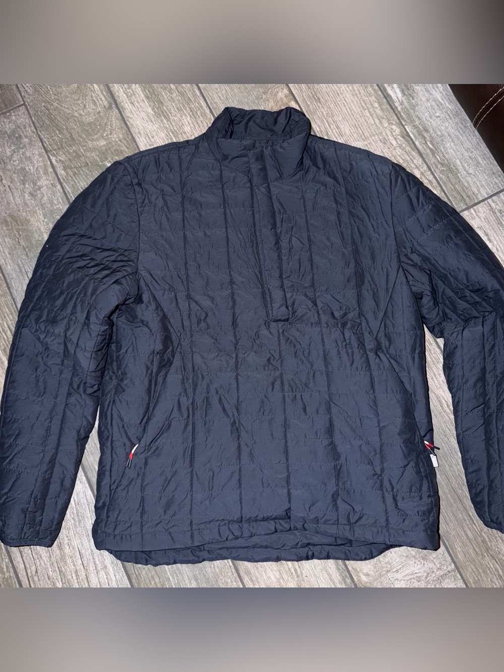 Oobe Men’s Quilted Button Up Pullover Jacket